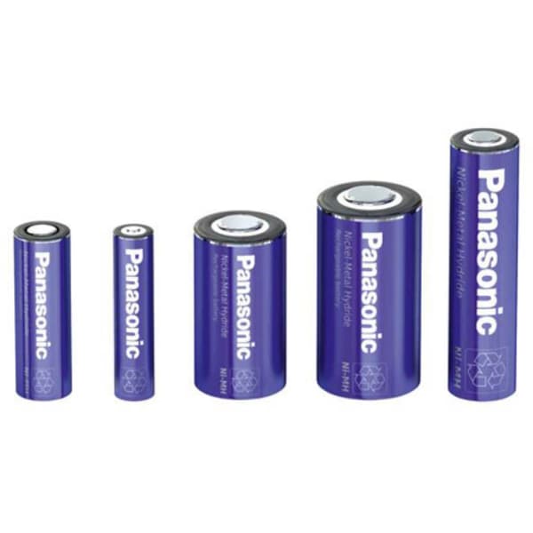 Panasonic U-Serie Solar Specialbatteri laddbart F högtemperaturkapabel NiMH 1.2 V 12000 mAh