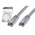 Miniatyrbild 3 av 4: Digitus DK-1531-070 RJ45 Nätverkkabel, Patchkabel CAT 5e SF/UTP 7.00 m Grå Borrade par 1 st