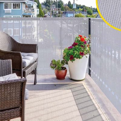 Parvekesuoja 0,75x6m