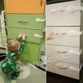 Miniatyrbilde 3 av 5: Skaplås / skuffelås / barnesikring 10-pakning
