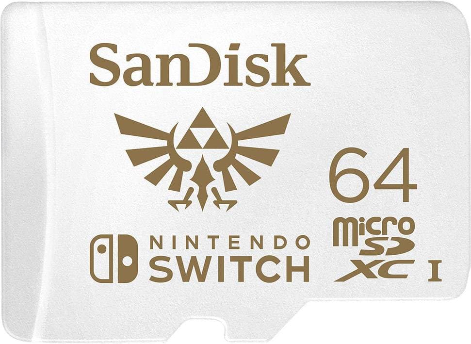 SanDisk Extreme Nintendo Switch MicroSDXC-kort 64 GB UHS-I, UHS-Class 3 Egnet til Nintendo Switch