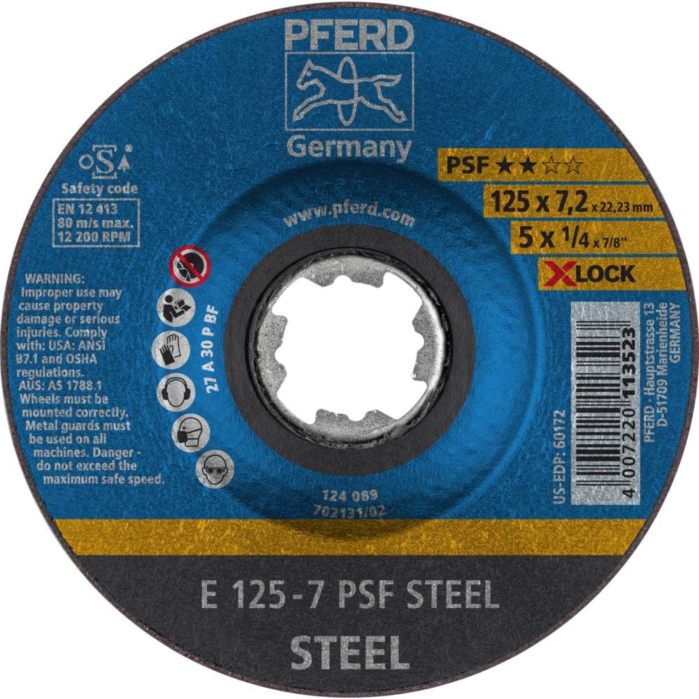 PFERD 62011125 Skrubskive forkrppet 125 mm 10 stk