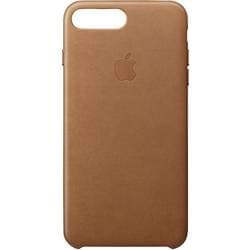 Apple Leather Case Mobiltelefon backcover Apple iPhone 8 Plus, iPhone 7 Plus Saddelbrun