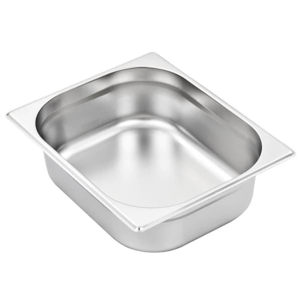 vidaXL gastronorm beholder 4 stk. GN 1/2 100 mm rustfrit stål