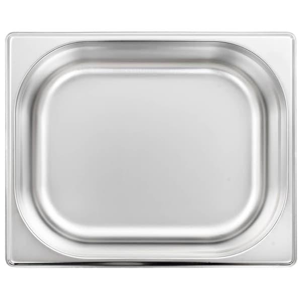 vidaXL gastronorm beholder 4 stk. GN 1/2 100 mm rustfrit stål