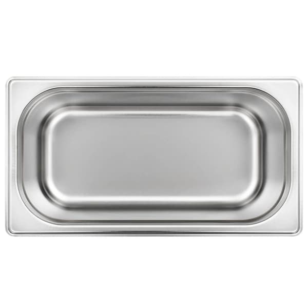 vidaXL Gastronormbeholdere 4 stk GN 1/3 150 mm rustfritt stål