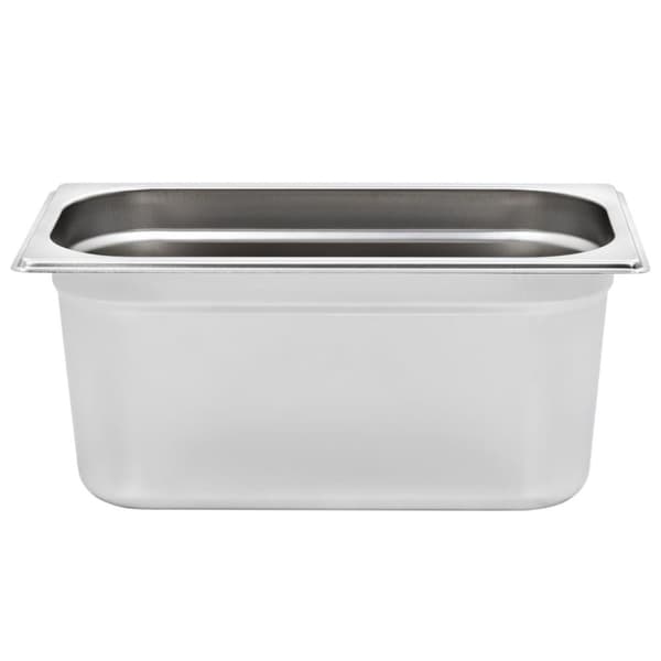 vidaXL Gastronormbeholdere 4 stk GN 1/3 150 mm rustfritt stål