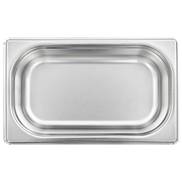 vidaXL Gastronormbeholdere 8 stk GN 1/4 65 mm rustfritt stål