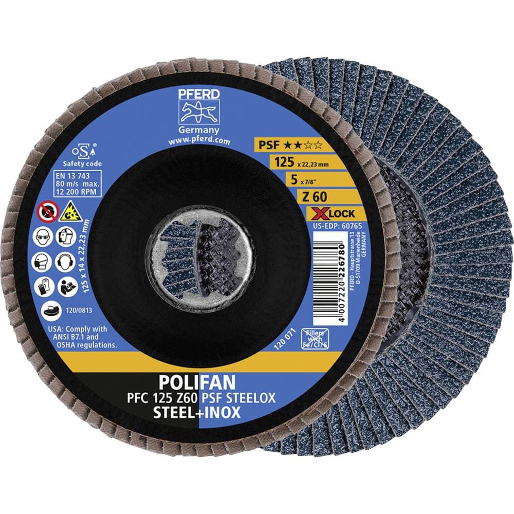 PFERD 67666126 Lamelskiver Diameter 125 mm 10 stk