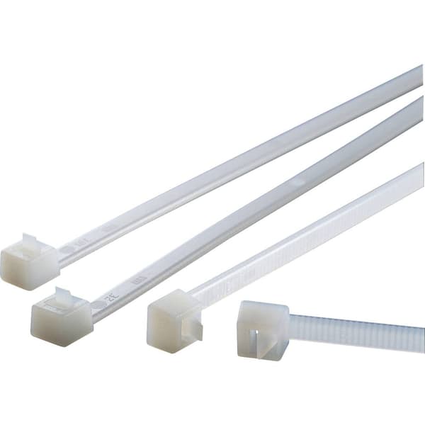 HellermannTyton 115-02000 RELK2M-PA66-BK Buntband Svart 100 st