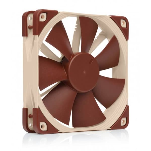 Noctua NF-F12 5V CPU-kylare fläkt Brun, Beige (B x H x D) 120 x 120 x 25 mm