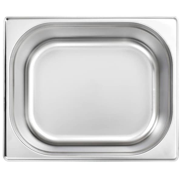 vidaXL gastronorm beholder 2 stk. GN 1/2 150 mm rustfrit stål
