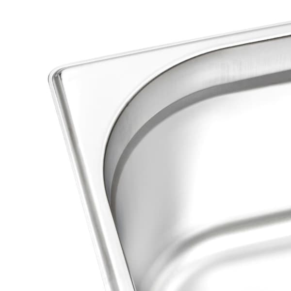 vidaXL gastronorm beholder 2 stk. GN 1/2 150 mm rustfrit stål