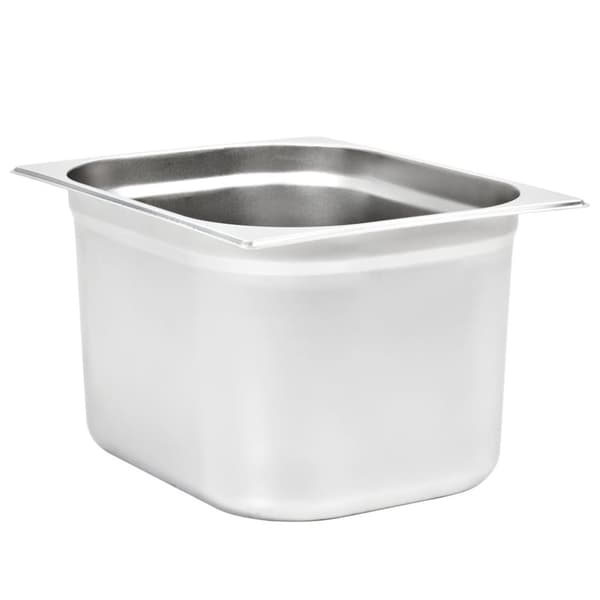 vidaXL gastronorm beholder 2 stk. GN 1/2 200 mm rustfrit stål