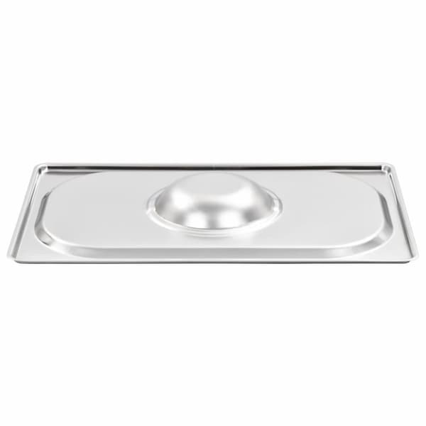 vidaXL Bradepandelåg til GN 1/4 rustfrit stål 4 stk.