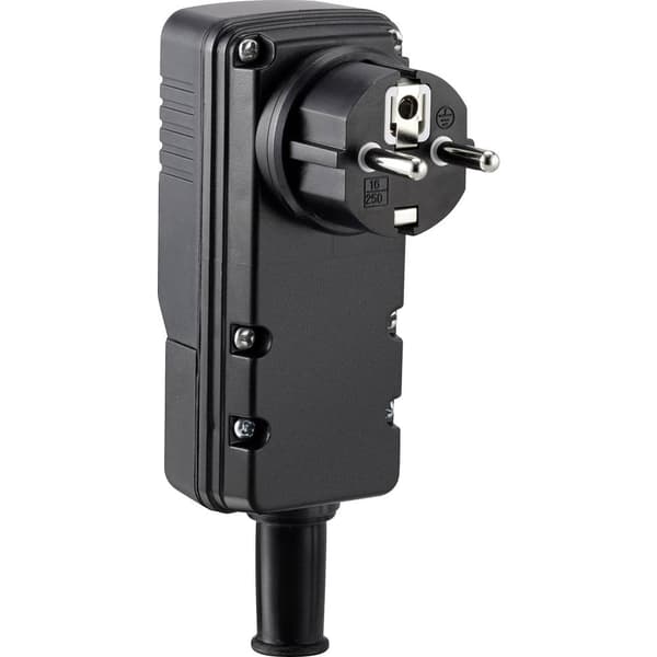 Sygonix SY-3779070 Personskyddsbrytare 230 V Svart IP54