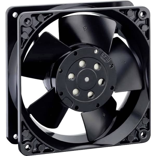 EBM Papst 4656 N Axialfläkt 230 V/AC 146 m³/h (L x B x H) 119 x 119 x 38 mm Svart