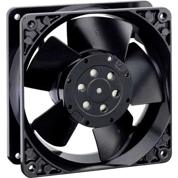 EBM Papst 4850 N Axialfläkt 230 V/AC 102 m³/h (L x B x H) 119 x 119 x 38 mm Svart