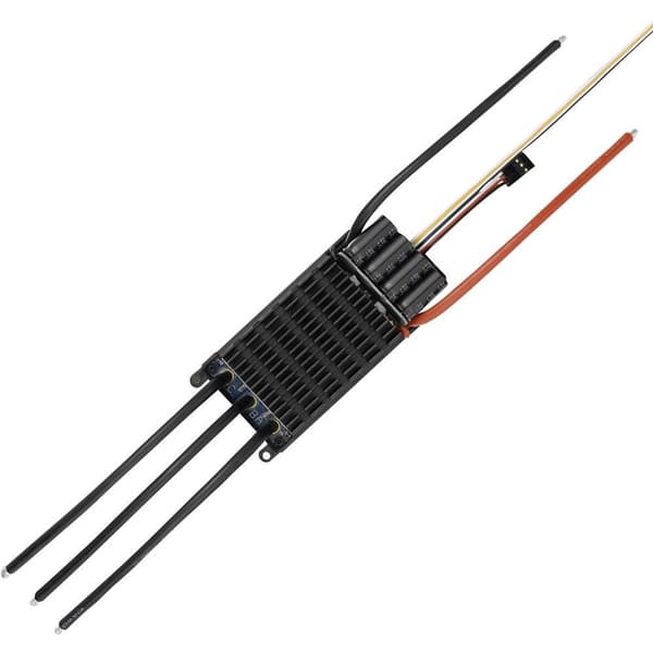 Hobbywing FlyFun V5 160A Borstlös regulator för flygmodell Belastningskapacitet (max.): 200 A