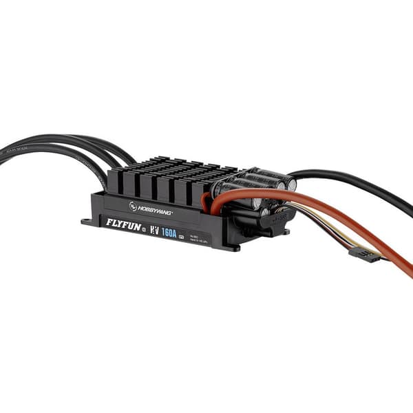 Hobbywing FlyFun V5 160A Borstlös regulator för flygmodell Belastningskapacitet (max.): 200 A