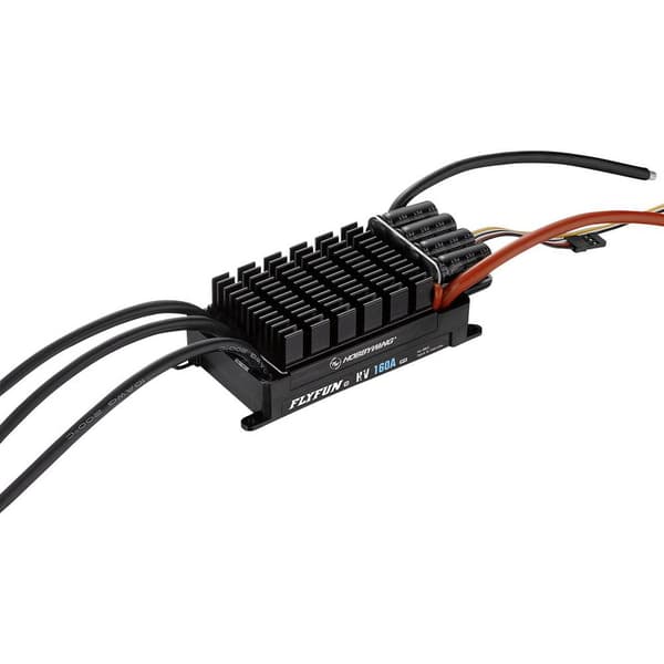 Hobbywing FlyFun V5 160A Borstlös regulator för flygmodell Belastningskapacitet (max.): 200 A