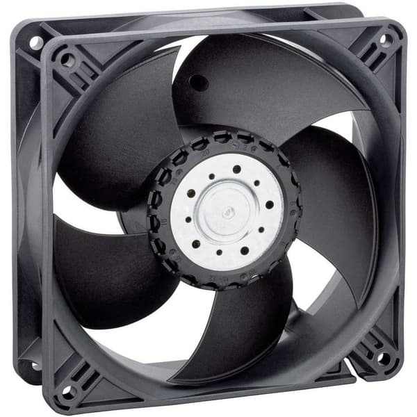 EBM Papst 4412 ML Axialfläkt 12 V/DC 168 m³/h (L x B x H) 38 x 119 x 119 mm Svart