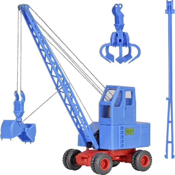 Kibri 11281 H0 Byggmodell Konstruktionsfordon Fuchs 301 Mobil Vajer