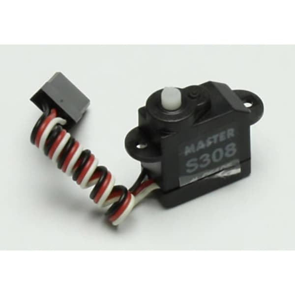 Master Modellbau Mikro-Servo S308 Analog-servo Transmissionsmaterial: Plast Instickssystem: Universal (Graupner/JR/Futa