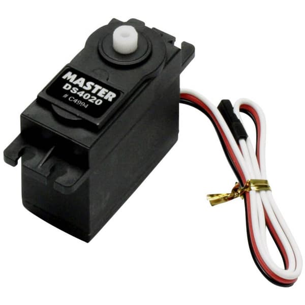 Master Modellbau Standard-Servo DS4020 Digital-servo Transmissionsmaterial: Plast Instickssystem: Universal (Graupner/J