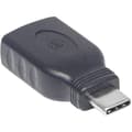 Miniatyrbild 3 av 5: Manhattan USB 3.0 Adapter [1x USB 3.2 Gen 1 C hane (USB 3.1) - 1x USB 3.2 Gen 1 A hona (USB 3.1)] Adapter USB-C Stecker