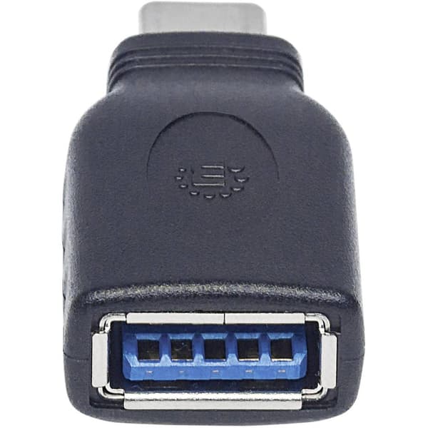 Manhattan USB 3.0 Adapter [1x USB 3.2 Gen 1 C hane (USB 3.1) - 1x USB 3.2 Gen 1 A hona (USB 3.1)] Adapter USB-C Stecker