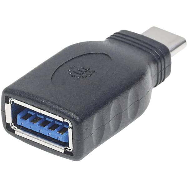 Manhattan USB 3.0 Adapter [1x USB 3.2 Gen 1 C hane (USB 3.1) - 1x USB 3.2 Gen 1 A hona (USB 3.1)] Adapter USB-C Stecker