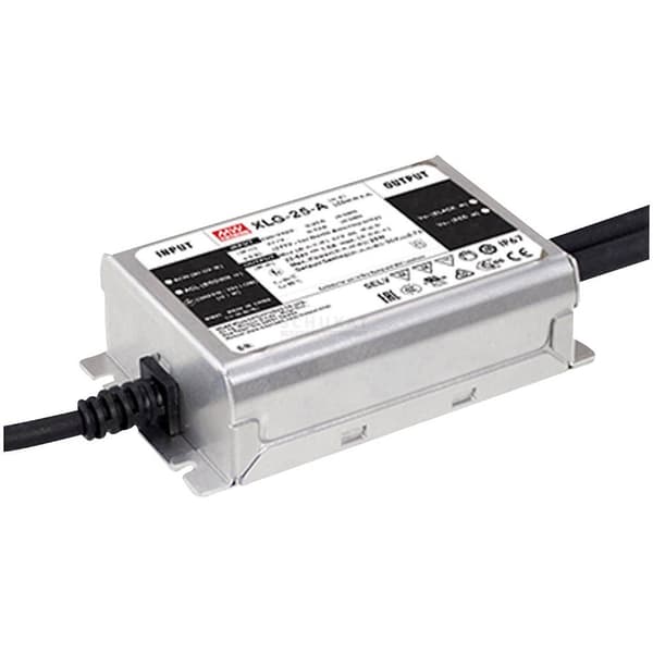 MW Mean Well XLG-25-A LED driver Konstant effekt 25 W 250 mA - 1.05 A 22 - 54 V/DC PFC-krets, justerbar, inte dimbar, M