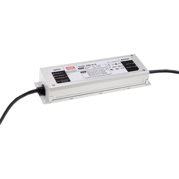 MW Mean Well ELGC-300-H-AB LED driver Konstant effekt 301.6 W 5.2 - 8 A 28 - 58 V/DC dimbar, 3-i-1 Dimmerfunktion, just