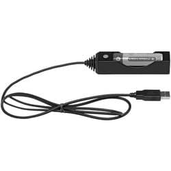 Ledlenser 0355 USB-lader 18650 Li-Ion-batteri, F1R, P7R, H8R, MT10, MH10, ML6, NEO10R, PL6, iA6R