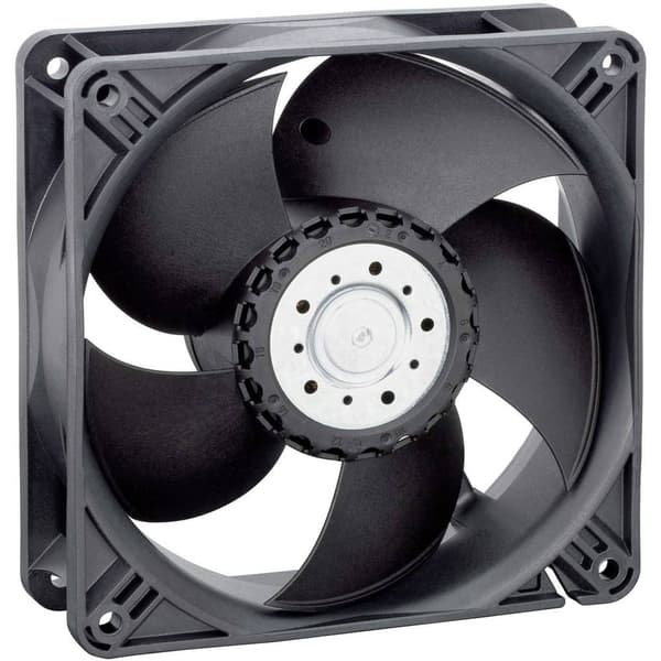 EBM Papst 4412 M Axialfläkt 12 V/DC 184 m³/h (L x B x H) 119 x 119 x 38 mm Svart