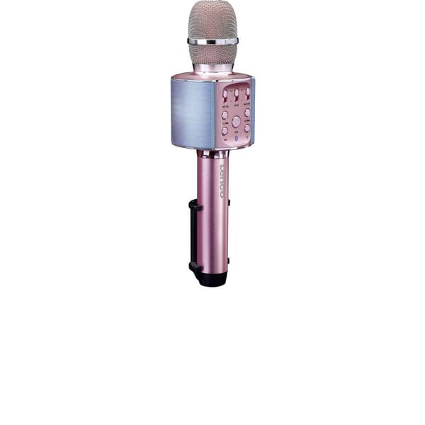Lenco BMC-090PI Bluetooth-högtalare AUX, inkl. fäste Rosa