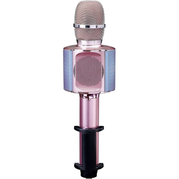 Lenco BMC-090PI Bluetooth-högtalare AUX, inkl. fäste Rosa