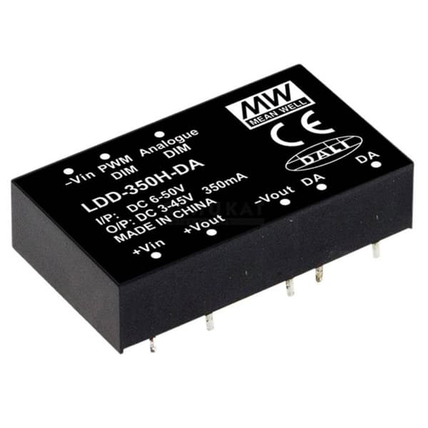 MW Mean Well LDD-700H-WDA LED driver Konstantström 700 mA 3 - 45 V/DC dimbar, Dali, Överbelastningsskydd, Överspänning