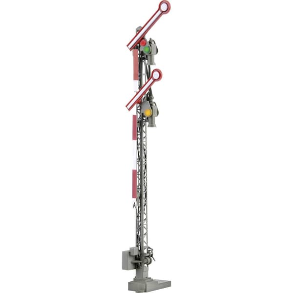 Viessmann 4702 H0 Formsignal 2 blad, okopplad Huvudsignal Färdig modell