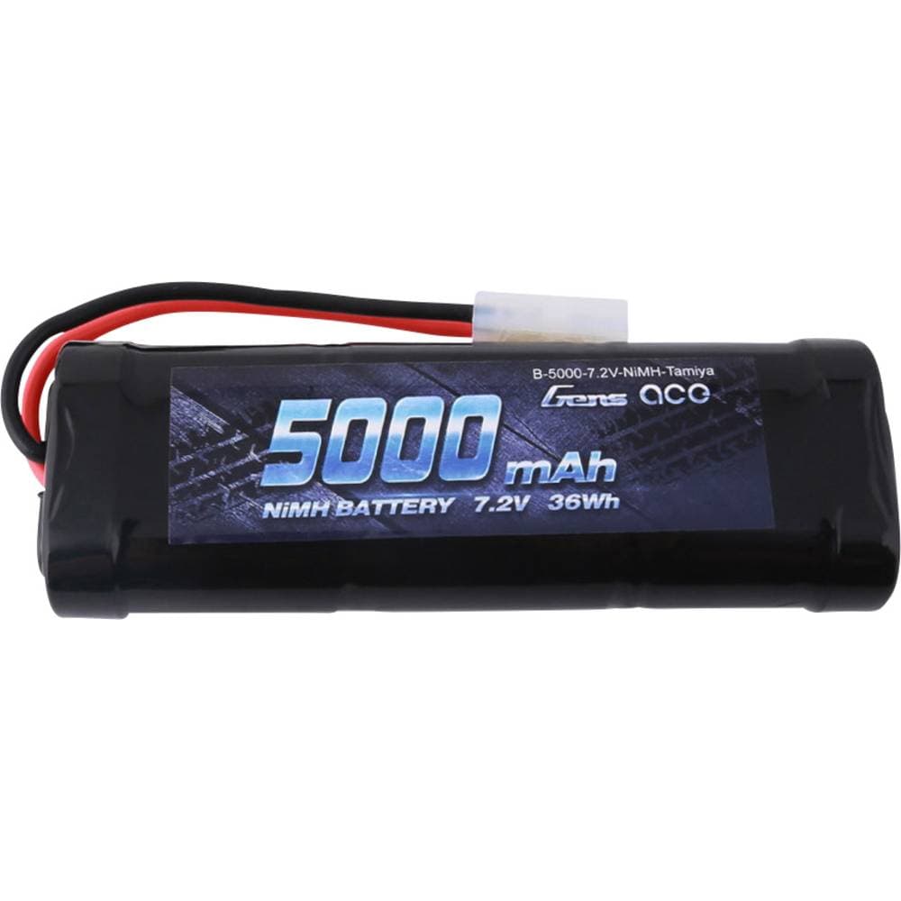 Gens ace Modelbyggeri-batteripakke (NiMH) 7.2 V 5000 mAh Celletal: 6 Stick Tamiya