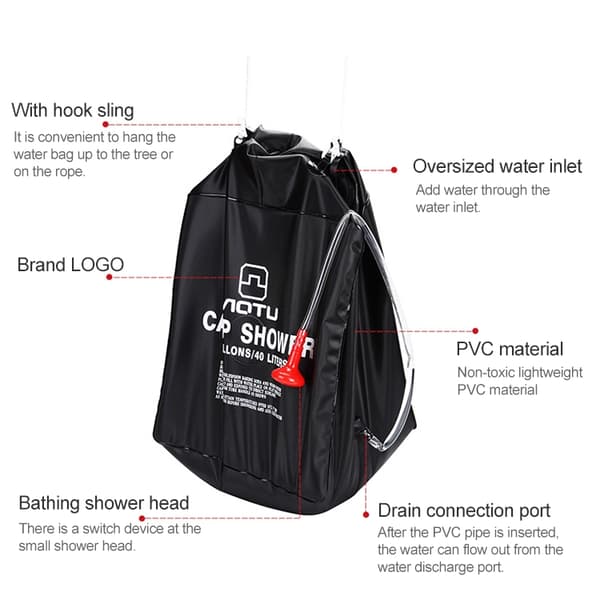 Campingdusch 40L