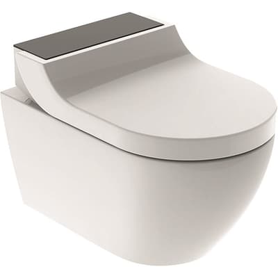 Geberit Toalettstol Vägghängd AquaClean Tuma Comfort Dusch-WC Glas Svart