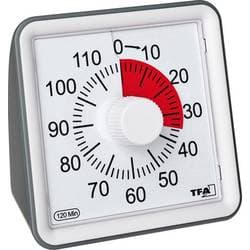TFA Dostmann Timer VISUAL Timer Hvid Analog