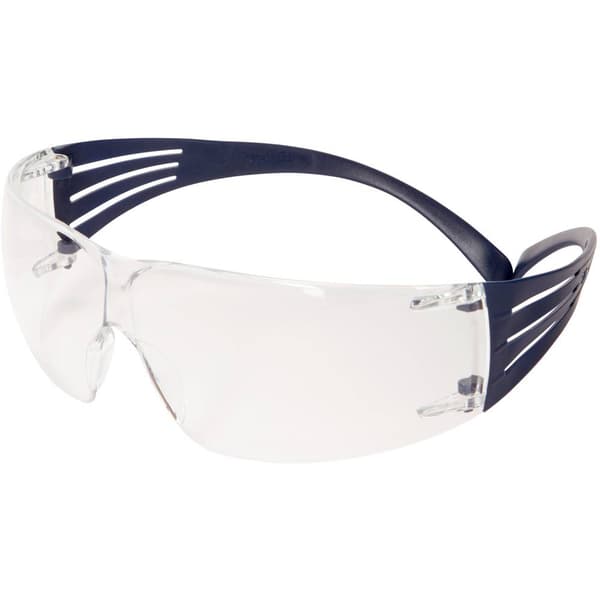 3M SecureFit SF201SGAF-BLU Skyddsglasögon inkl. anti-fogskydd Blå EN 166 DIN 166