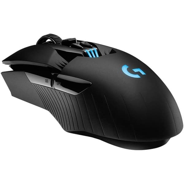 Logitech Gaming G903 Lightspeed Gaming-mus Trådlös Optisk Svart 11 Knappar 16000 dpi Upplyst, Laddningsbara, Trådlös la