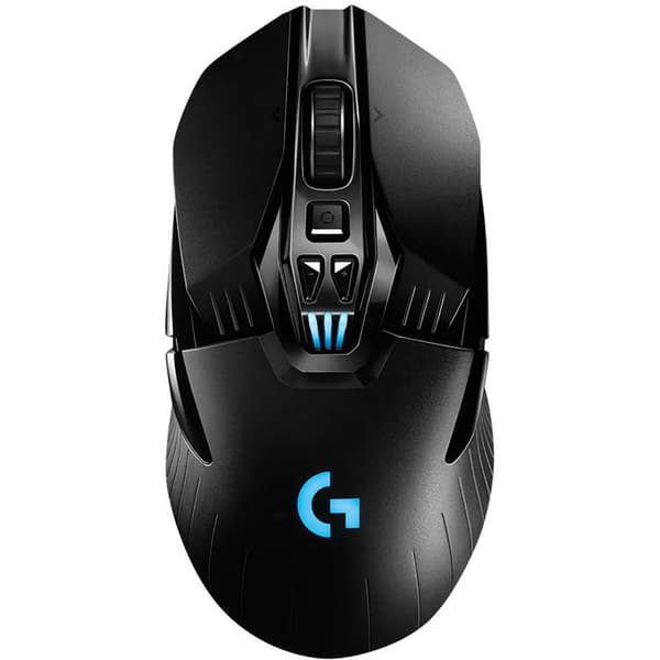 Logitech Gaming G903 Lightspeed Gaming-mus Trådlös Optisk Svart 11 Knappar 16000 dpi Upplyst, Laddningsbara, Trådlös la Svart