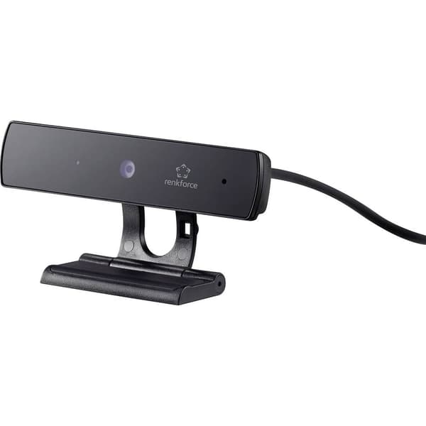 Renkforce RF-WC1080P1 Full HD-Webkamera 1920 x 1080 Pixel klämfäste