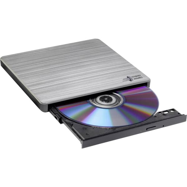 HL Data Storage GP60 DVD-brännare extern Box USB 2.0 Silver