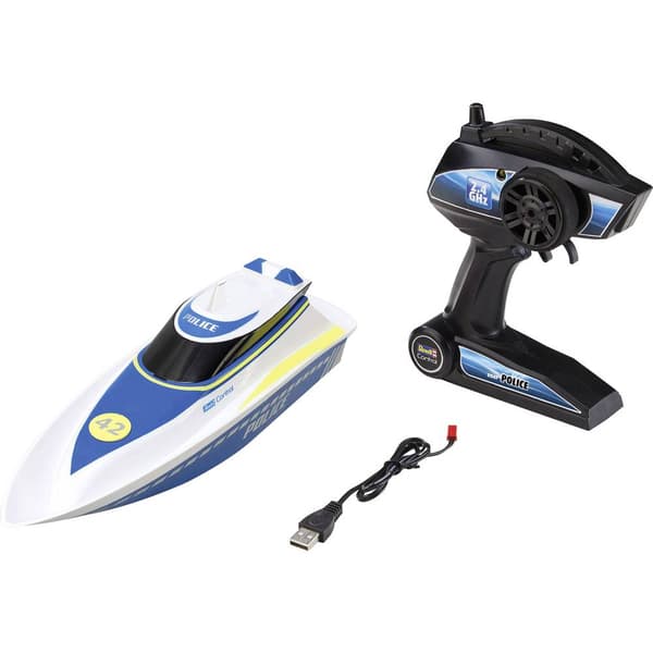 Revell Control Waterpolice RC Motorbåt nybörjare 100% RtR 350 mm